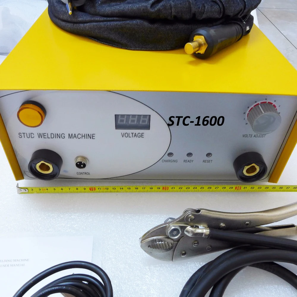 110V sau 220V M3-M8 Collet Nou Descărcarea Condensatorului CD STC-1600 Stud Sudor cu Aparat de Sudura - 0