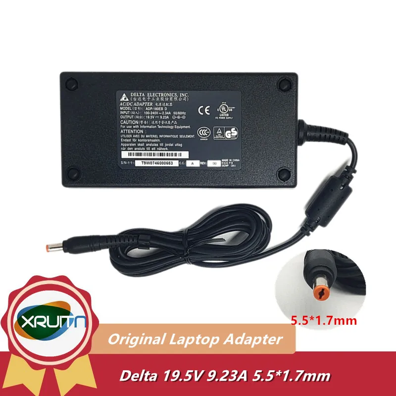 Autentic 19.5 V 9.23 O 180W 5.5x1.7mm DELTA ADP-180TB F Laptop AC Adaptor Pentru ACER NITRO 5 AN517 H2FW071043K de Alimentare Încărcător - 0