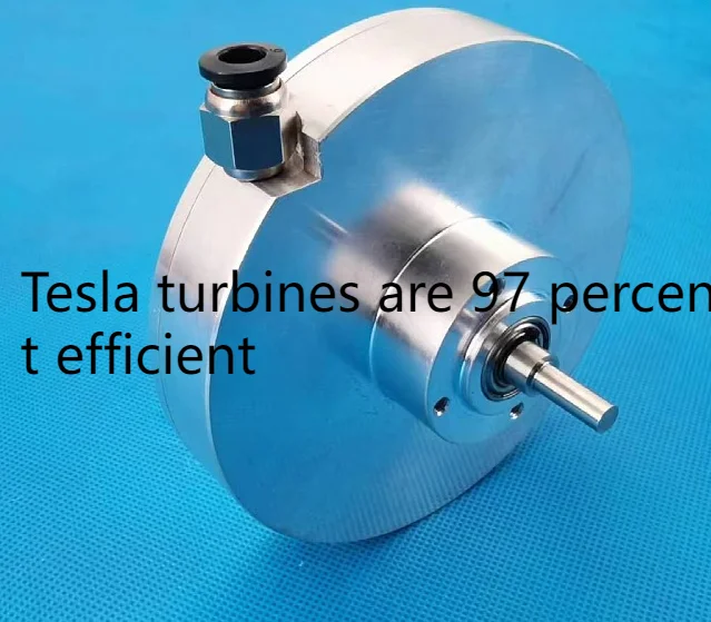 Tesla Turbina Cu Gaze Motor Motor Cu Aburi De Înaltă Eficiență Înaltă Viteză Nikola Tesla Lamă - 0