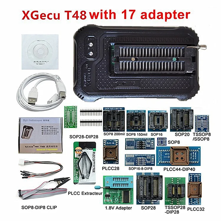 XGecu T48 TL866 Universal Programator Flash Bios - 0