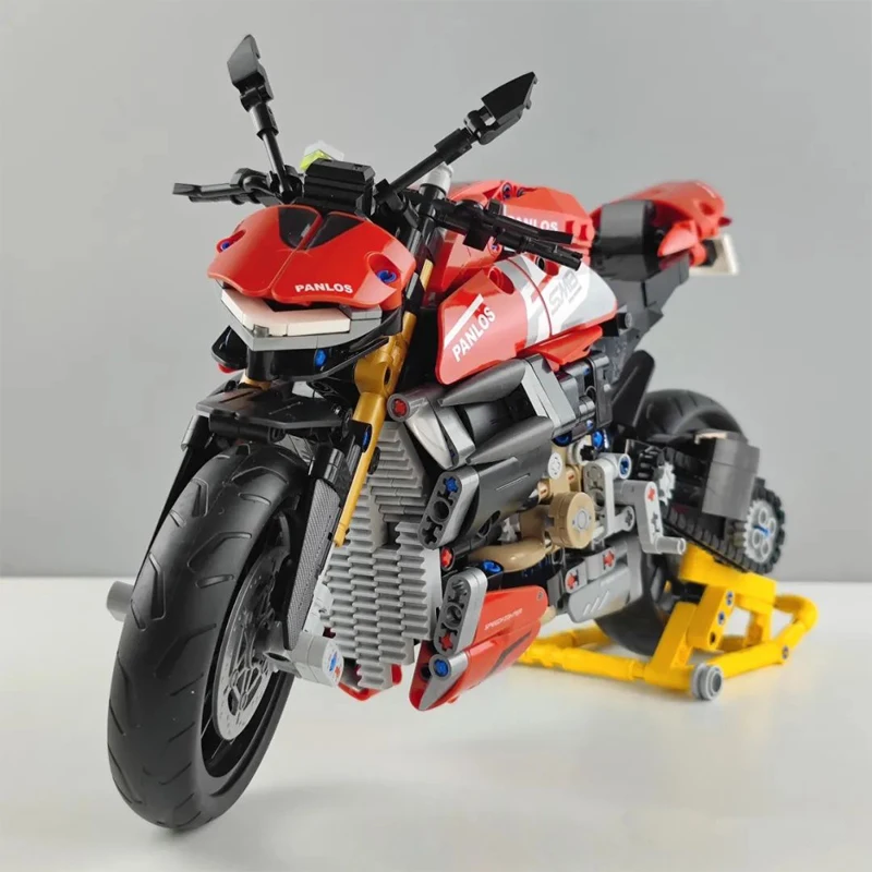 ÎN STOC 981pcs Tehnice Motocicletă de Jucărie Cărămizi MOC Creativitatea City Masina Sport Blocurile Model pentru Copii Jucarii Cadou Set - 0