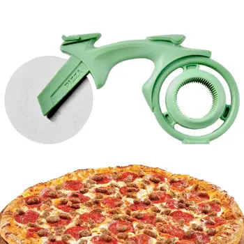 Din Oțel Inoxidabil Pizza Freze De Patiserie Rolă Tăietor De Pizza Cutter Roata Alimentare Elicopter Pizza Cuțit Cu Role Accesorii De Bucatarie