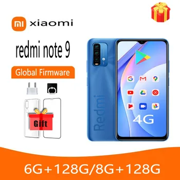 Telefonul Original Xiaomi Redmi Nota 9 4G /Redmi 9T Smartphone ,la nivel Mondial Versiune ROM Telefon Mobil Helio G85 Octa Core 6000mAh