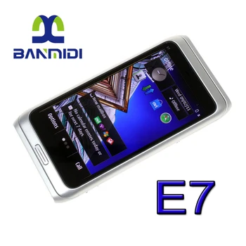 Original E7 E7-00 Mobile Telefon Mobil Wifi 3G 16GB, 8MP Symbian Belle OS Smartphone de 4