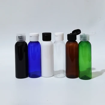 50pcs 60ml Mini Negru de Plastic Goale, Sticle de Parfum Portabil Reincarcabil Sticla de Călătorie Gel de Dus sampon, sapun Lichid, recipient
