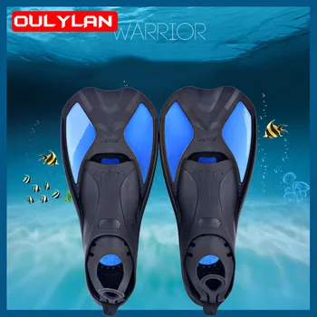 Oulylan Profesionist De Scufundări Aripioare Adult Reglabil Pantofi De Înot Silicon Lung Submersibile Snorkeling, Scufundări Inotatoare