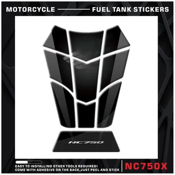 Pentru NC700X NC750X NC 700 750 X Fibră de Carbon, Ulei de Combustibil Rezervorul Tampon Autocolant Decal Protector Tankpad Motocicleta Decor