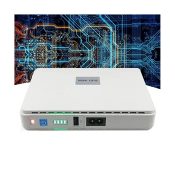5 V 9V 12V sursă de Alimentare Neîntreruptibilă Mini UPS POE 15V 24V Baterie de Rezervă de Mare Capacitate pentru Router WiFi CCTV(Plug SUA)