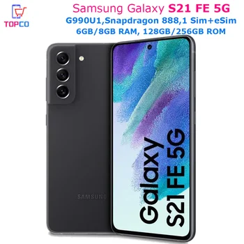 Samsung Galaxy S21 FE 5G G990U1 128GB/256GB Telefonul Mobil Android Snapdragon 888 Octa Core 6.4