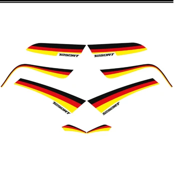 Pentru BMW R 1250 R1250RT R1250 RT Autocolante, Decal Coada Lateral Depozitare Cazuri Cutie Portbagaj Rezervor Tampon Protector Genunchi Kit Emblema, Insigna Logo-ul