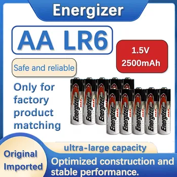 4buc Energizer Original NOU AA LR6 Alcaline Baterii Pentru Lanterna Jucării Scară de la Distanță de Control de Alarmă de Ceas de 1,5 V Uscat Primar Aluat