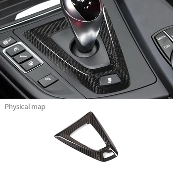 Real Fibra de Carbon, Accesorii Pentru BMW F80 82 M3 M4 2014-2019 Interior Auto Gear Shift Panou Decora Capacul Bazei Stânga/Dreapta Cârmei