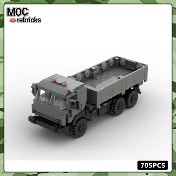 Vehicule militare Serie 5350 Masina MOC Bloc DIY Model de Puzzle Educație Tehnologie de Colectare Experți Caramida Jucarii Cadou