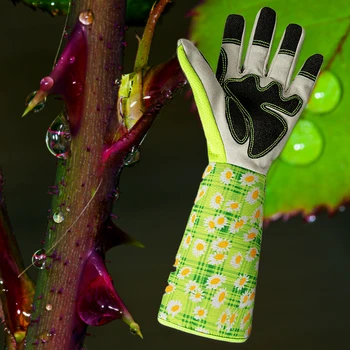 Mănuși de grădinărit pentru Femei a Crescut de Tăiere Thorn Dovada Respirabil Touchscreen Antebraț Lung Gradina de Protecție Mănuși
