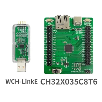 CH32X035 Consiliul de Dezvoltare USB+USB PD 32-bit RISC-V MCU ADC OPA CMP SPI Funcția de Evaluare Placi kit