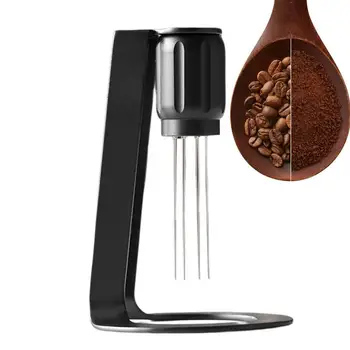 Espresso de Distribuție Instrument de Cafea Amestecand Instrument Cu Magneți WDT Instrumente Cu Stand 0,4 Mm Barista Parte Distribuție Instrument Pentru Acasă