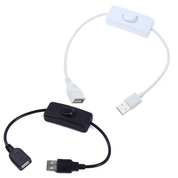 30cm de Extensie USB Cablu Adaptor cu On/Off pentru USB USB Fan Linie Dropship