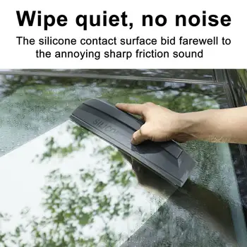 Eficientă a Apei Marchează Îndepărtarea de Silicon Auto Wiper Uscare Rapidă Blând pe Vopsea Nu Mărcile de Apă Parbriz Instrument de Curățare