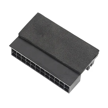 90 de Grade 24Pin ATX Putere Fir Adaptor de Montare Conector pentru Placa de baza PC