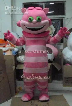 New Adult Vânzare Fierbinte Spumă Roz Drăguț Păpușă De Lux Desene Animate, Mascota Costum De Pluș Crăciun Rochie Fancy Mascota Costum De Halloween