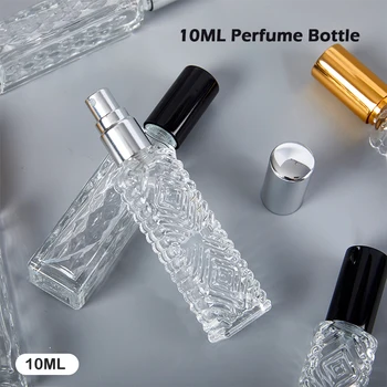 10ml de Sticlă Portabile Reîncărcabile Sticla de Parfum Cosmetice Recipient Gol de Spray Pulverizator de Călătorie Sub-sticla