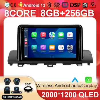 Android Radio Auto Multimedia Player Video de Navigare Pentru Honda Accord 10 CV X 2017 - 2021 BT 5.0 Nu 2din 2 din DVD WIFI 8+128G