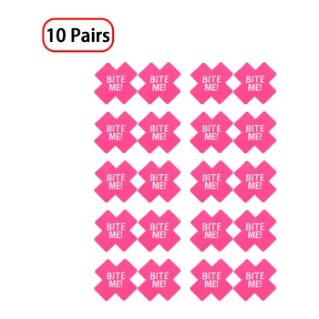 10Pairs Sexy Cruce Nipple Covers Femei Intimii Accesorii de Unică folosință Eco Piept Patch-uri de Sân produse de patiserie Autocolante Biberon Patch