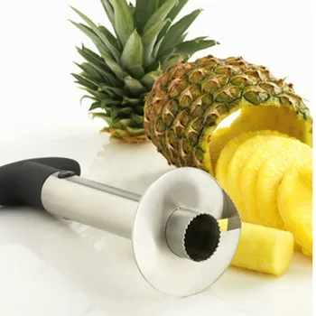 1 buc Ananas masini de uscare de Fructe din Oțel Inoxidabil Feliator Ananas Groapă Instrument de Ștergere de Ananas Cuțit Ananas Cutit de Bucatarie Accesorii
