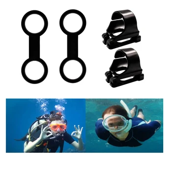 Se Arunca Cu Capul De Plastic Universal Snorkel Keeper Tubul Holder Se Arunca Cu Capul De Scuba Diving Snorkeling Silicon Tub Masca Curea Portarul Titular Clip