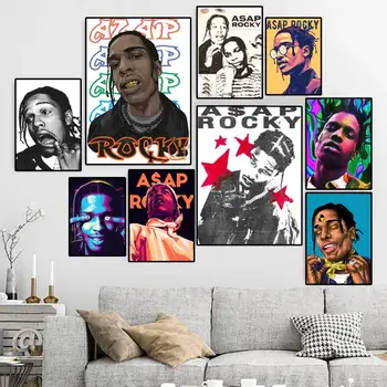 Rapper-URGENT-R-Rocky Stea de Muzică Hip-Hop POSTER Canvas HD Print Personalizat de Perete de Arta Pictura Personalizate
