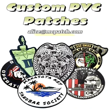 Personalizate din PVC Patch-uri a Crea un Complet Monofazate PVC Plasture de Cauciuc Pentru Amuzant Moralul Tactic &Insigne Militare - Silicon Patch-uri MOQ 50PCS