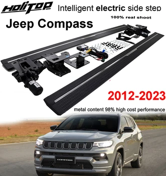 Mai tare electric nerf bar partea pedale/pas lateral pentru Jeep Compass 2011-2023,electric Inteligent scalabile Funcționare bord.Nu A Ruginit