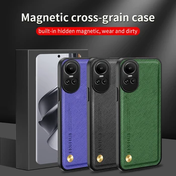 Magnetice de Adsorbție Telefon Caz Pentru OPPO Reno 10 10 Pro Global 10 Pr Plus Model Cruce Caz Protector Capac Spate Coque Anti Drop