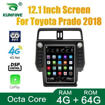 Tesla Stil Pentru Toyota Prado 2018 Stereo Auto Radio Octa Core 4GB RAM 64GM ROM Android 10.0 Auto GPS DVD Player Deckless