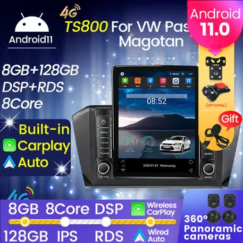 Radio auto Android 11 Pentru VW Volkswagen passat B8 2015 - 2020 Multimedia Player Video de Navigare GPS Carplay, Android Auto RDS DSP