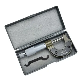 Precis Gauge Micrometru 0-25 mm 0.01 mm Exterior Metric Șubler Micrometru de Măsurare Instrument
