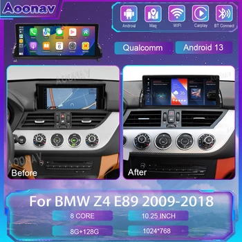 10.25 Inch Android 13 Radio Auto Pentru BMW Z4 E89 2009-2018 Stereo Auto Carplay Ecran Tactil de Navigare GPS Player Multimedia Unitate