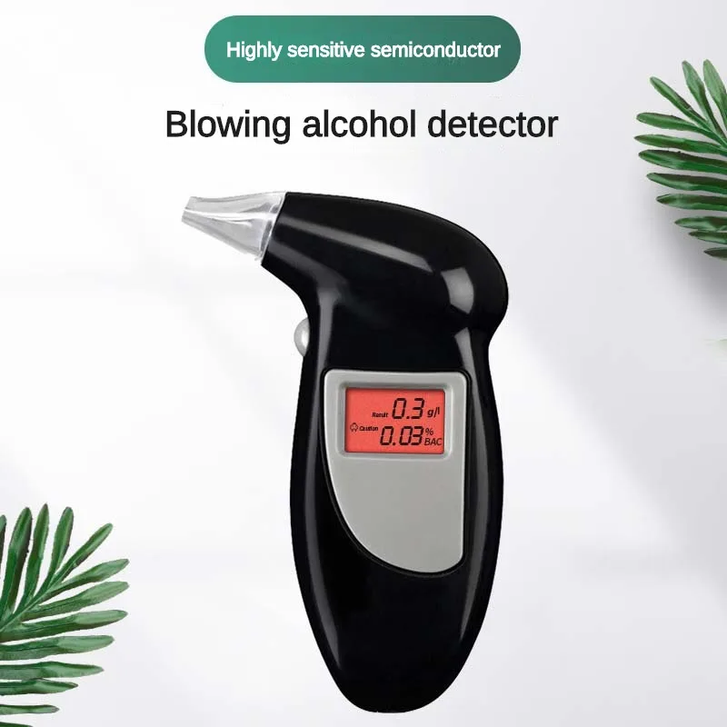 Păsări cu Ciocul Vehicul Etilotest Suflare Display Digital Detector Pentru Vehicule Portabil Bea-conducere Breathalyzer - 1