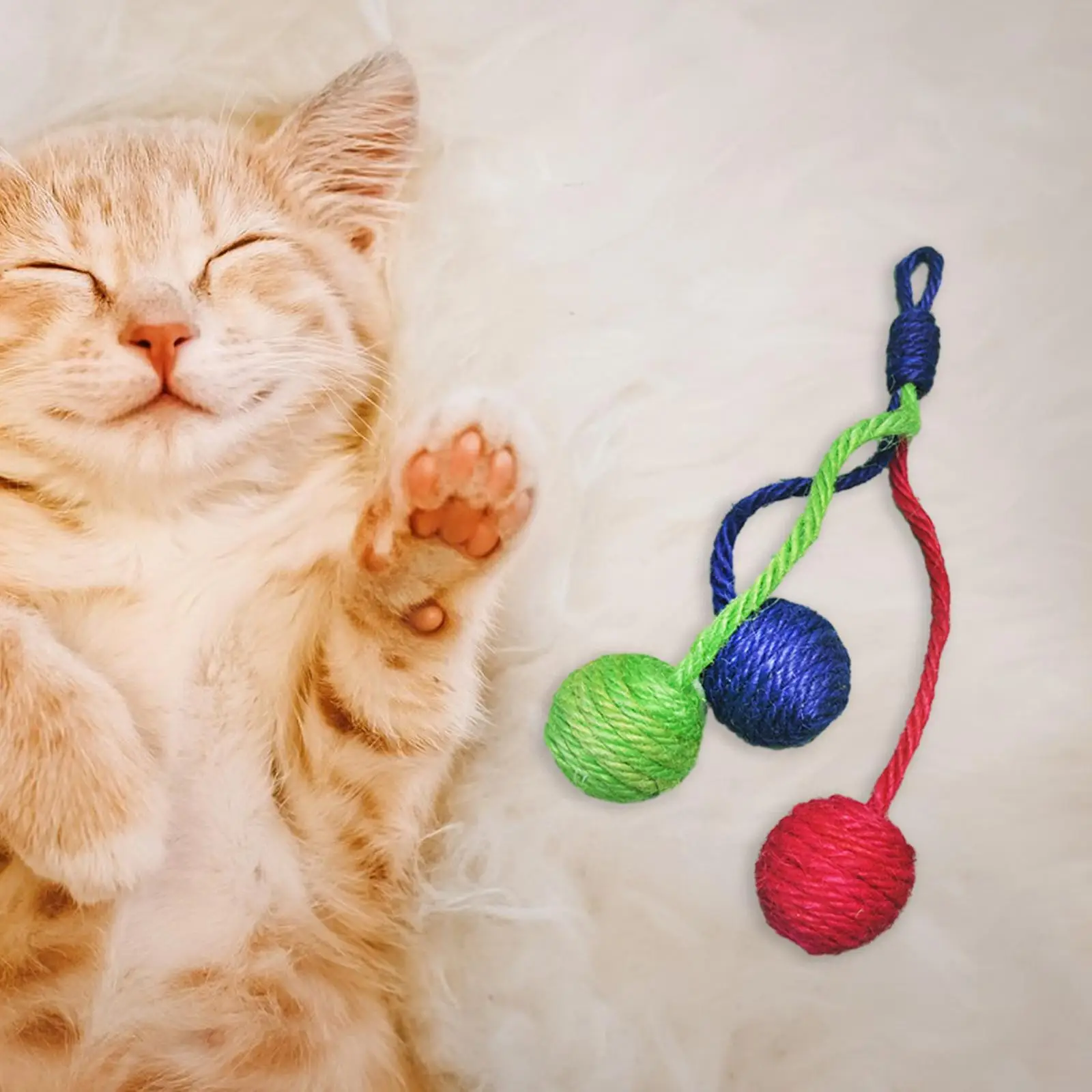Pisica Jucării pentru Pisici de Interior Eco-Friendly Animale de companie Jucărie Interactiv de Culoare Aleatorii - 3