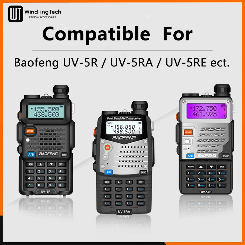 UV 5R Baterie Baofeng Walkie Talkie 1800mAh/3800mAh Li-Ion Baterie USB Tip C, Încărcare Rapidă Upgrad BL-5 Pentru UV-5RE UV-5RA BF-F8 F9 - 5